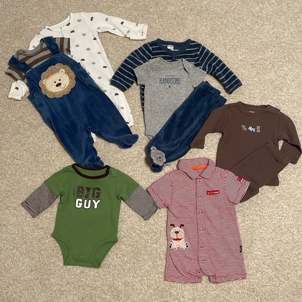 Carter’s 3 Month Boy’s Lot